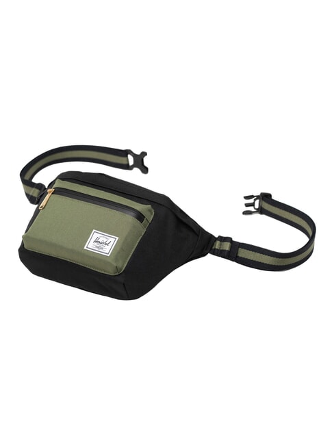 POP QUIZ G&uuml;rteltasche mit Tasche Schwarzklee/Vierbl&auml;ttriges Kleeblatt - H&uuml;fttaschen