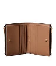 CALVIN KLEIN EMBOSSED LOGO Kleine Geldb&ouml;rse schwarz/ger&ouml;stete Kokosnuss - Brieftaschen Damen - 2