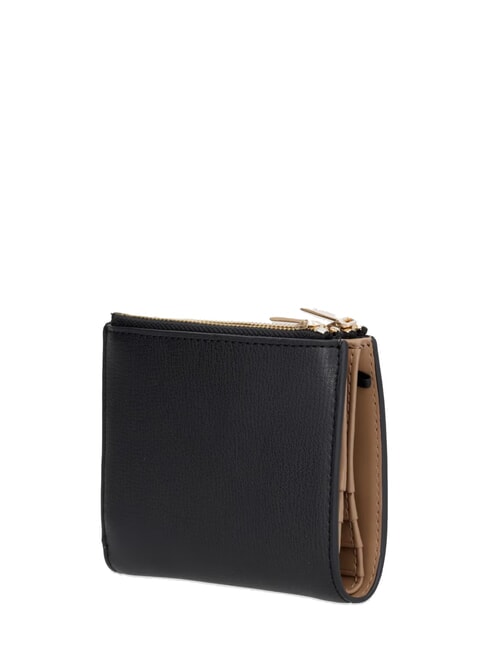 EMBOSSED LOGO Kleine Geldb&ouml;rse schwarz/ger&ouml;stete Kokosnuss - Brieftaschen Damen