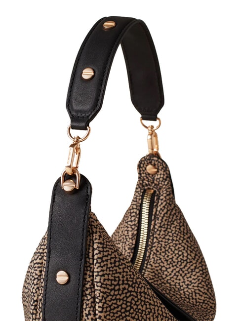 FRAME Hobo-Tasche, Mini-Tasche, Schultertasche OP / NATUR / SCHWARZ - Damentaschen