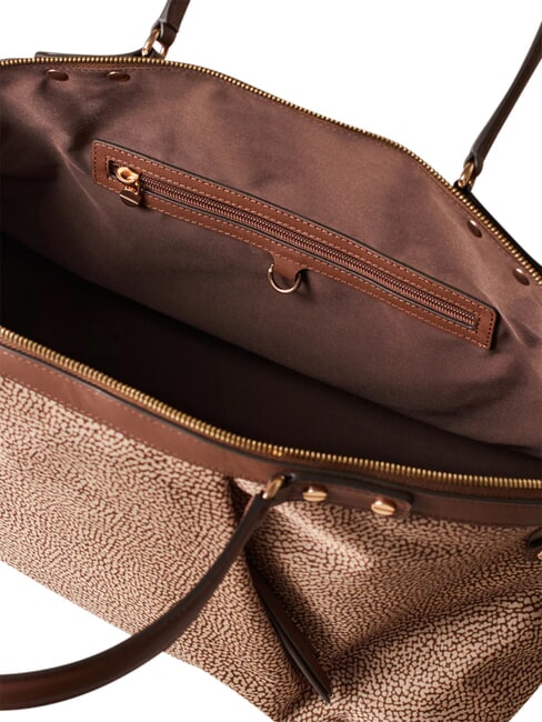 FRAME Gep&auml;cktasche mit Schultergurt beiger Meer - Damentaschen