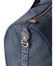 BORBONESE ECO LINE  Mittlere Tasche mit Schultergurt blauer Lapislazuli - Reisetaschen - 4