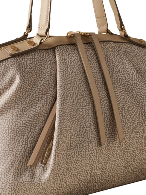 FRAME Gep&auml;cktasche mit Schultergurt Sand - Damentaschen