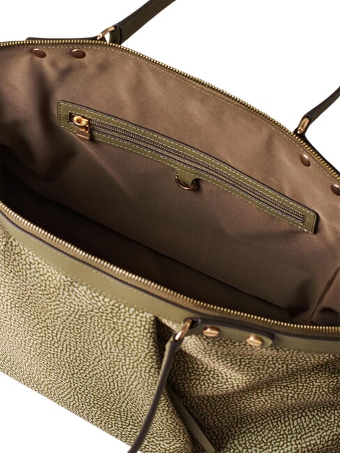 FRAME Gep&auml;cktasche mit Schultergurt Olive - Damentaschen