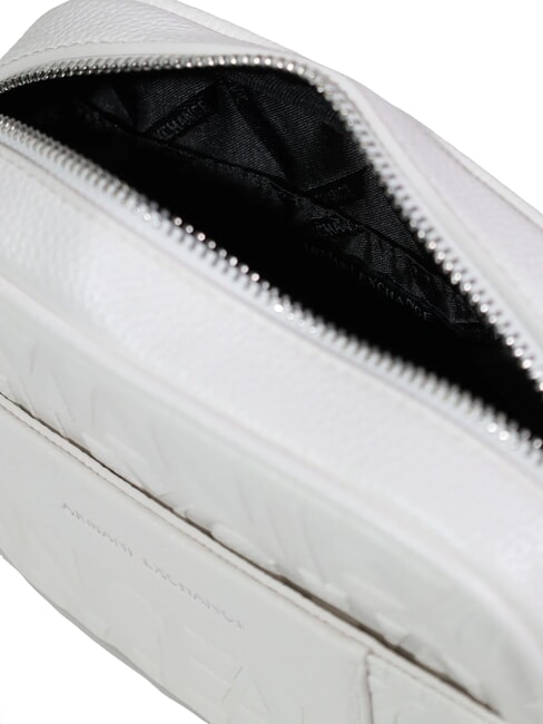 LIZ PEBBLE Kameratasche mit gepr&auml;gtem Logo cremefarben - Damentaschen