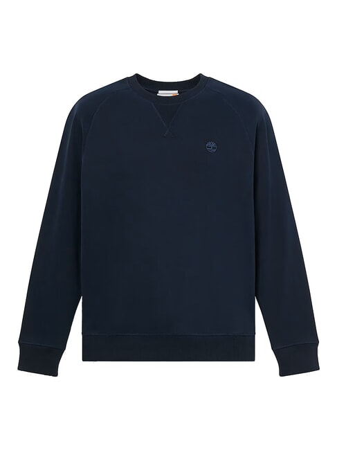 ER BASIC REGULAR Sweatshirt mit Rundhalsausschnitt dunkler Saphir/dunkler Denim - Sweatshirts Herren
