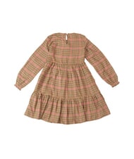 TOMMY HILFIGER TH KIDS M&auml;dchenkleid Shepard-Karo/Magenta-Beige - Kleider f&uuml;r kleine M&auml;dchen - 3