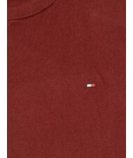TOMMY HILFIGER PIMA Pullover mit Rundhalsausschnitt aus Kaschmirmischung tiefrot - Herrenpullover - 2