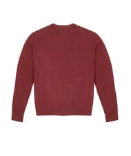 TOMMY HILFIGER PIMA Pullover mit Rundhalsausschnitt aus Kaschmirmischung tiefrot - Herrenpullover - 3