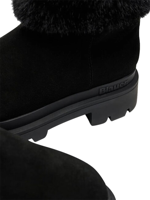 KIMMEL Winterstiefel aus Leder SCHWARZ - Damenschuhe