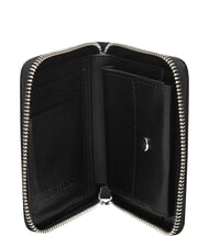 BLAUER PADDED Glitzergeldb&ouml;rse SCHWARZ - Brieftaschen Damen - 3