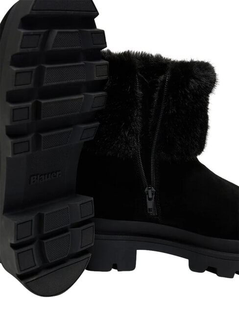 KIMMEL Winterstiefel aus Leder SCHWARZ - Damenschuhe