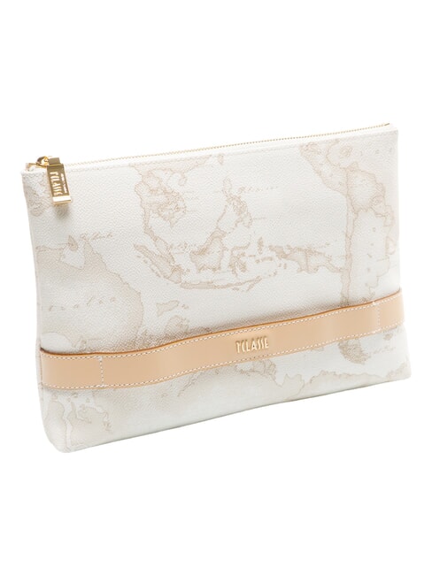 GEO CLASSIC Clutch-Tasche Wei&szlig; - Damentaschen