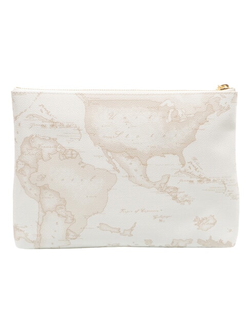 GEO CLASSIC Clutch-Tasche Wei&szlig; - Damentaschen