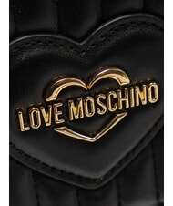 LOVE MOSCHINO BUBBLY LOVE Mini-Schultertasche / Umh&auml;ngetasche Schwarz - Damentaschen - 3