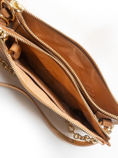 WINDY CITY Schultertasche mit abnehmbarem Schultergurt TABAK - Damentaschen