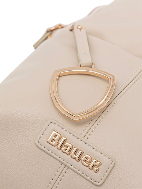 MUSHY Rucksack mit mehreren F&auml;chern Wei&szlig; - Damentaschen