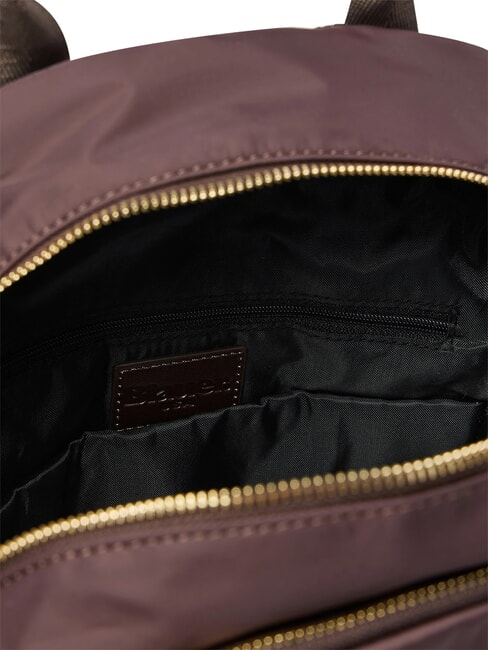 TWENTYFOUR Rucksack mit mehreren F&auml;chern Dunkelbraun - Damentaschen