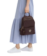 BLAUER TWENTYFOUR Rucksack mit mehreren F&auml;chern Dunkelbraun - Damentaschen - 6