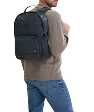 BLAUER ESSENTIAL Rucksack mit mehreren F&auml;chern NAVY BLAU - Rucks&auml;cke f&uuml;r Schule &amp; Freizeit - 6