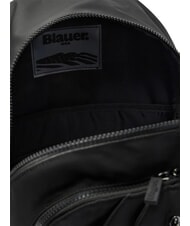 BLAUER SPLASH Freizeitrucksack mit mehreren F&auml;chern SCHWARZ - Rucks&auml;cke f&uuml;r Schule &amp; Freizeit - 4