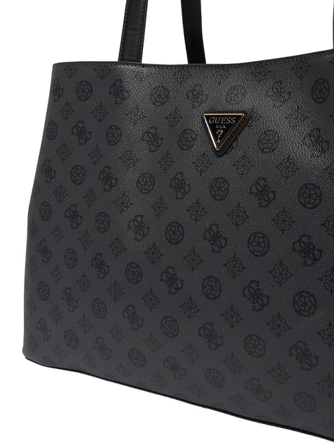 WILDER Einkaufstasche, doppelt tragbar dunkelgrau - Damentaschen