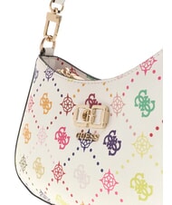 GUESS EMELIE LOGO Umh&auml;ngetasche Multi-Logo - Damentaschen - 4