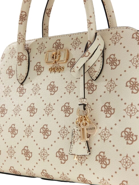 EMELIE LOGO2 Handtasche mit Schulterriemen Vanille-Logo - Damentaschen