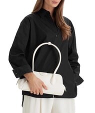 CALVIN KLEIN EMBOSSED LOGO BUSINE Umh&auml;ngetasche Wei&szlig;es Steinkraut - Damentaschen - 2