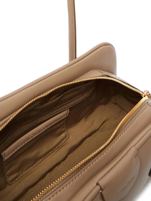 EMBOSSED LOGO BUSINE Umh&auml;ngetasche W&uuml;stentaupe - Damentaschen