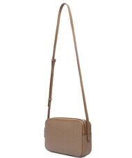 CALVIN KLEIN COATED EMBLEM Mini-Schultertasche Desert Taupe AOP - Damentaschen - 3