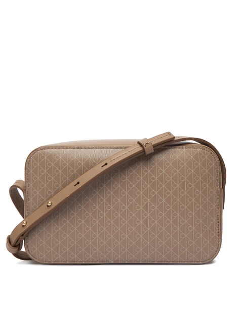 COATED EMBLEM Mini-Schultertasche Desert Taupe AOP - Damentaschen