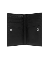 CALVIN KLEIN HARDWARE EMBLEM PEBB Damengeldb&ouml;rse auf Schwarz - Brieftaschen Damen - 2