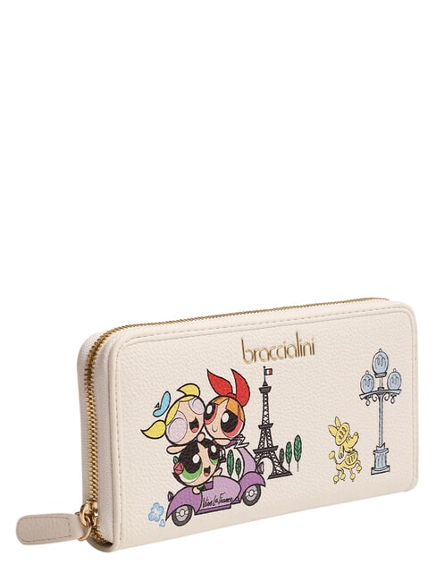 VOYAGE Geldb&ouml;rse mit M&uuml;nzfach Wei&szlig; - Brieftaschen Damen