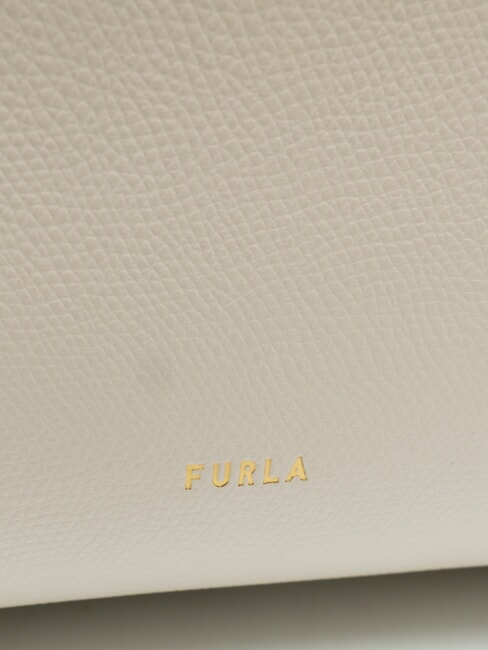 RIVA Schultertasche, Leder CREME - Damentaschen