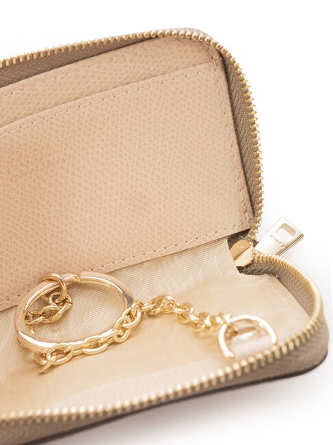 CAMPIONARIO - CAMELIA  Schl&uuml;sselanh&auml;nger-Tasche Stuckgrau+Ballerina I Int. - Schl&uuml;sselanh&auml;nger und Schl&uuml;sseletuis