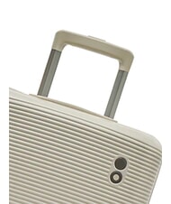 ECHOLAC ULTIMA Erweiterbarer Hartschalen-Trolley Beige - Handgep&auml;ck - 6