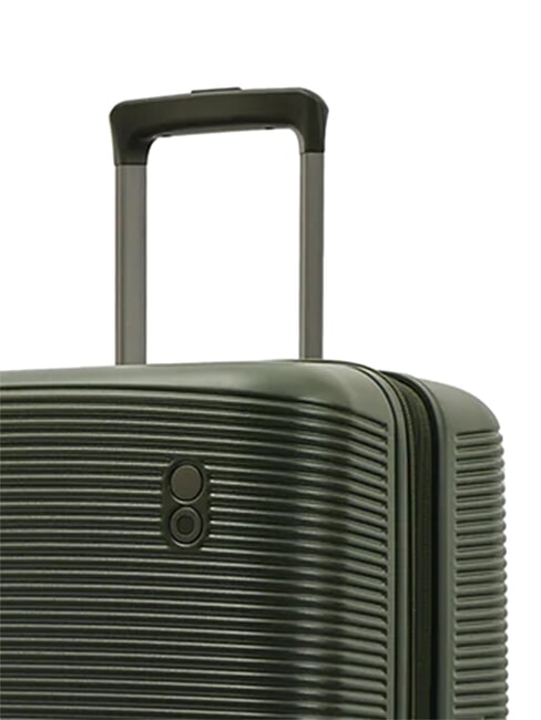 ULTIMA Mittelsteifer Wagen, ausziehbar tiefes Olivgr&uuml;n - Harte Trolleys