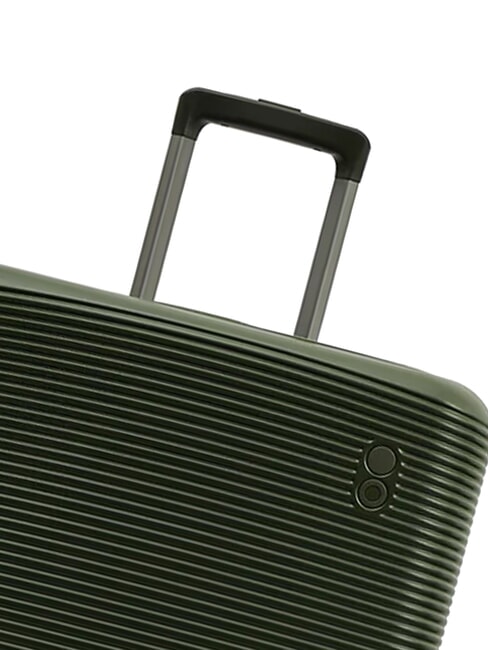 ULTIMA Mittelsteifer Wagen, ausziehbar tiefes Olivgr&uuml;n - Harte Trolleys