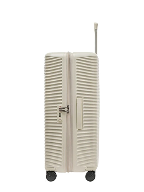 ULTIMA Gro&szlig;er, stabiler, ausziehbarer Wagen Beige - Harte Trolleys