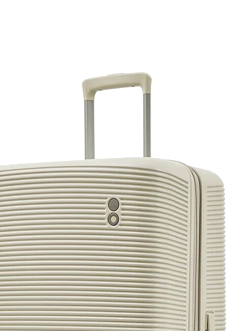 ULTIMA Gro&szlig;er, stabiler, ausziehbarer Wagen Beige - Harte Trolleys