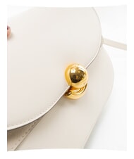 FURLA CAMPIONARIO - SFERA Schultertasche aus Leder Vanille - Damentaschen - 3