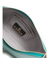 FURLA DIAMANTE Mini-Schultertasche Smaragd - Damentaschen - 4