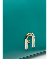 FURLA DIAMANTE Mini-Schultertasche Smaragd - Damentaschen - 5