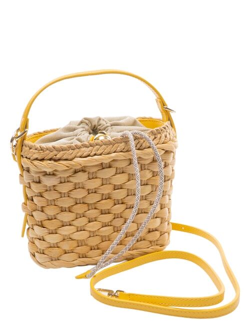 CAMPIONARIO - VIOLETTA  Mini-Handtasche mit Schulterriemen natural+cream - Damentaschen