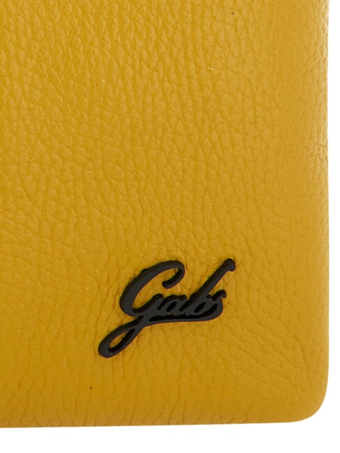 BEYONCE Mittelgro&szlig;e Lederclutch mit Schulterriemen Honig - Damentaschen