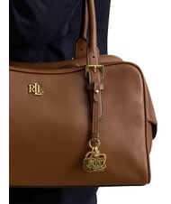 RALPH LAUREN MARCY Schultertasche, Leder Lauren Tan1 - Damentaschen - 3
