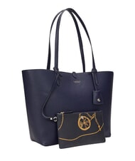 RALPH LAUREN MERRIMACK MERRIMACK Wendbarer Schulter-Shopper marineblau/schmal gestreift - Damentaschen - 4