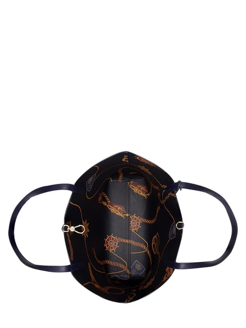 MERRIMACK MERRIMACK Wendbarer Schulter-Shopper marineblau/schmal gestreift - Damentaschen