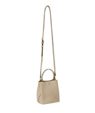 RALPH LAUREN REESE Handtasche mit Schulterriemen aus Leder hell beige - Damentaschen - 4